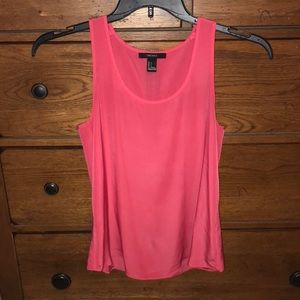 Pink Silky Tank